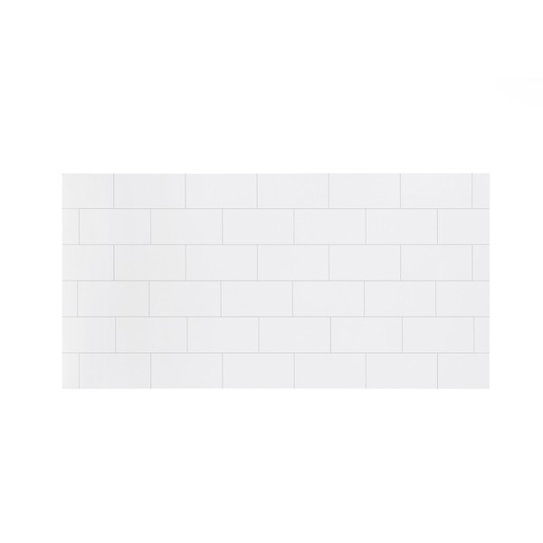 KJØKKENPLATE HVIT SNØ SUBW. 20X10GF