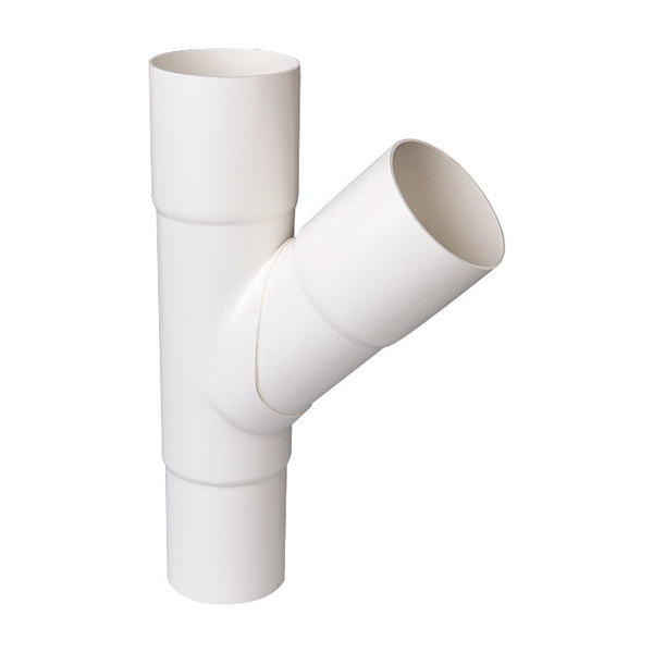 PLASTMO HVIT GRENRØR 45 GR.