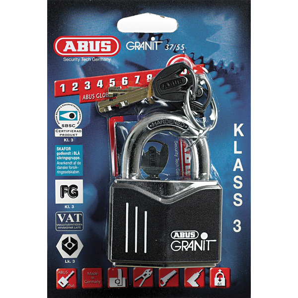 HENGELÅS ABUS 37-55 GRANIT FG-KL-3