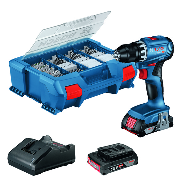 DRILL GSR 18V-45 2X2,0AH 82ACC L-CA