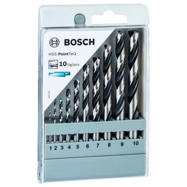METALLBORSETT HSS-R 1-10MM A10 POIN