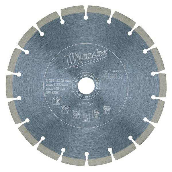 DIAMANTSKIVE DU 230X22,2 MILW