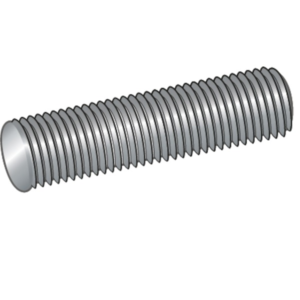 GJENGESTANG HG 8.8 M6X1M FZB
