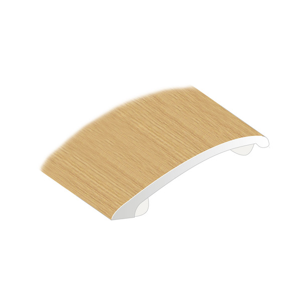 NIVÅLIST FIX EIKFOLIE 2000X40X10MM