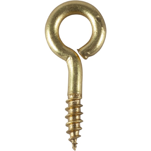 ØYESKRUE 20X8MM MESSING -6
