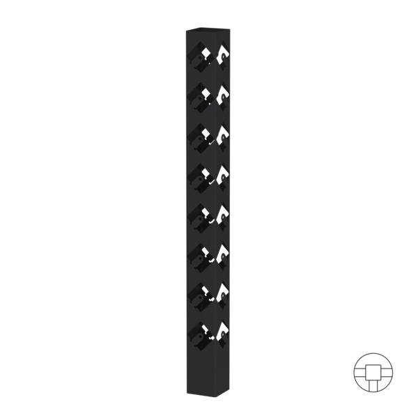 T-STOLPE SORT 77 CM