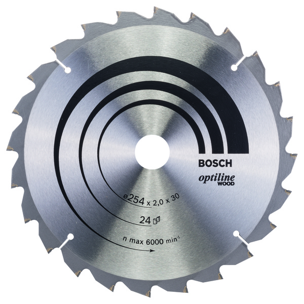 SIRKELSAGBL Ø254X30MM 24T -5GR TRE