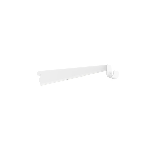 KNEKT MED GARDEROBESTANGHOLDER HVIT