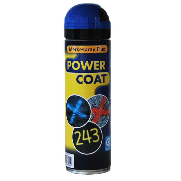 MERKESPRAY FLUO BLÅ 500 ML