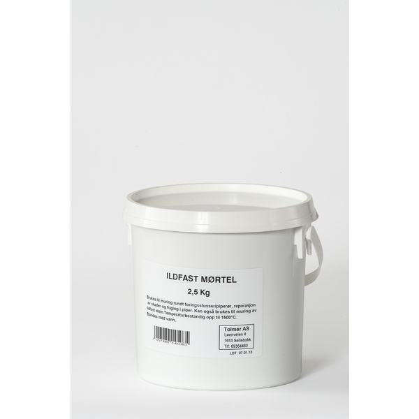 MØRTEL ILDFAST  2,5 KG