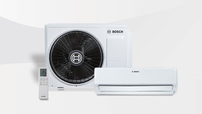 Bosch Climate 8100i Hvit set 65, 6,5kW komplett