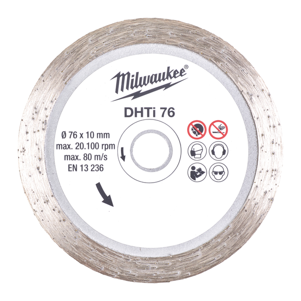 DIAMANTSKIVE DHTS  76MM MILW